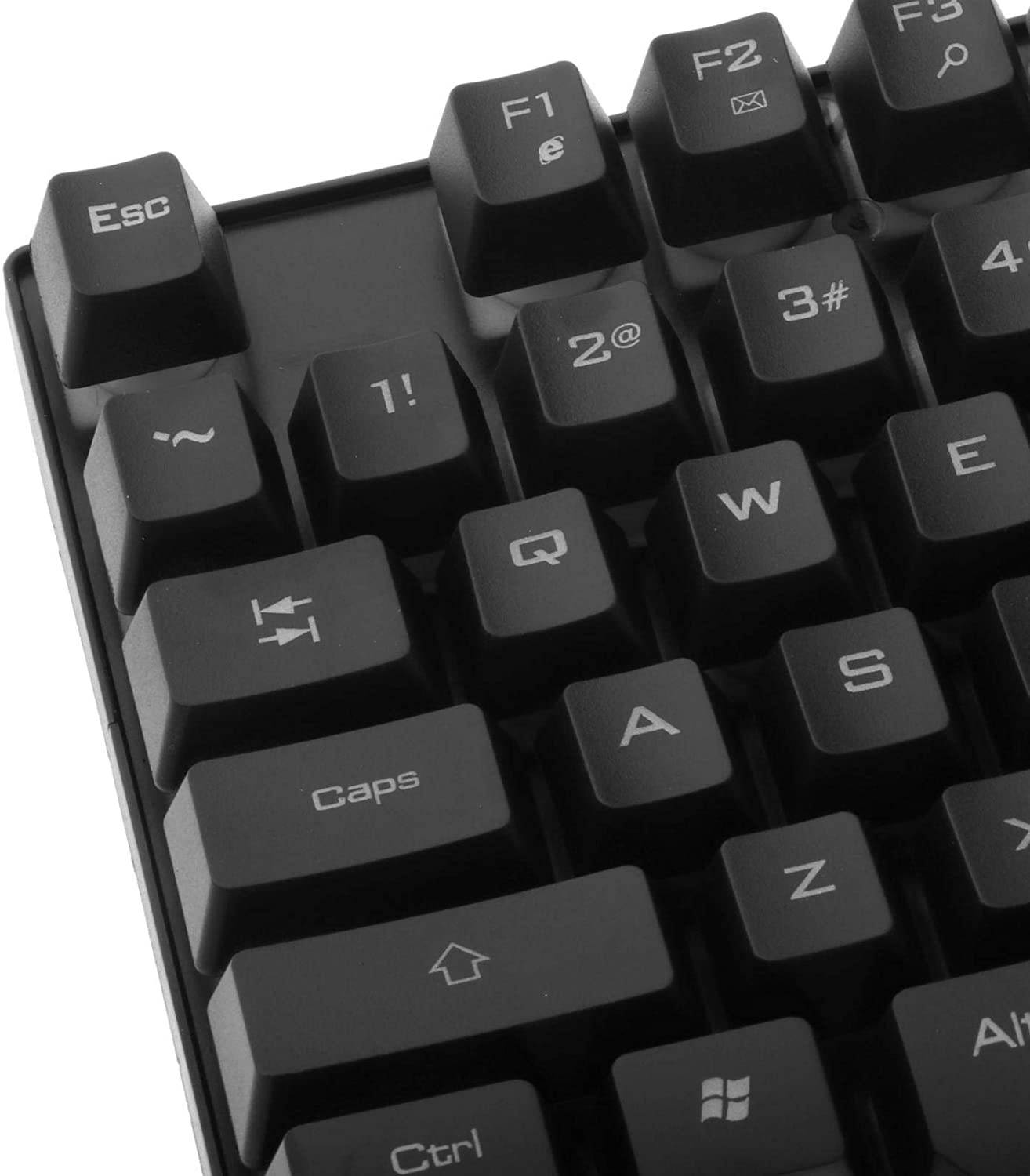 MagiDeal LIMEIDE GTX300 Wired Gaming Mechanical Keyboard RGB Backlit Backlight Computer Keyboard - Black