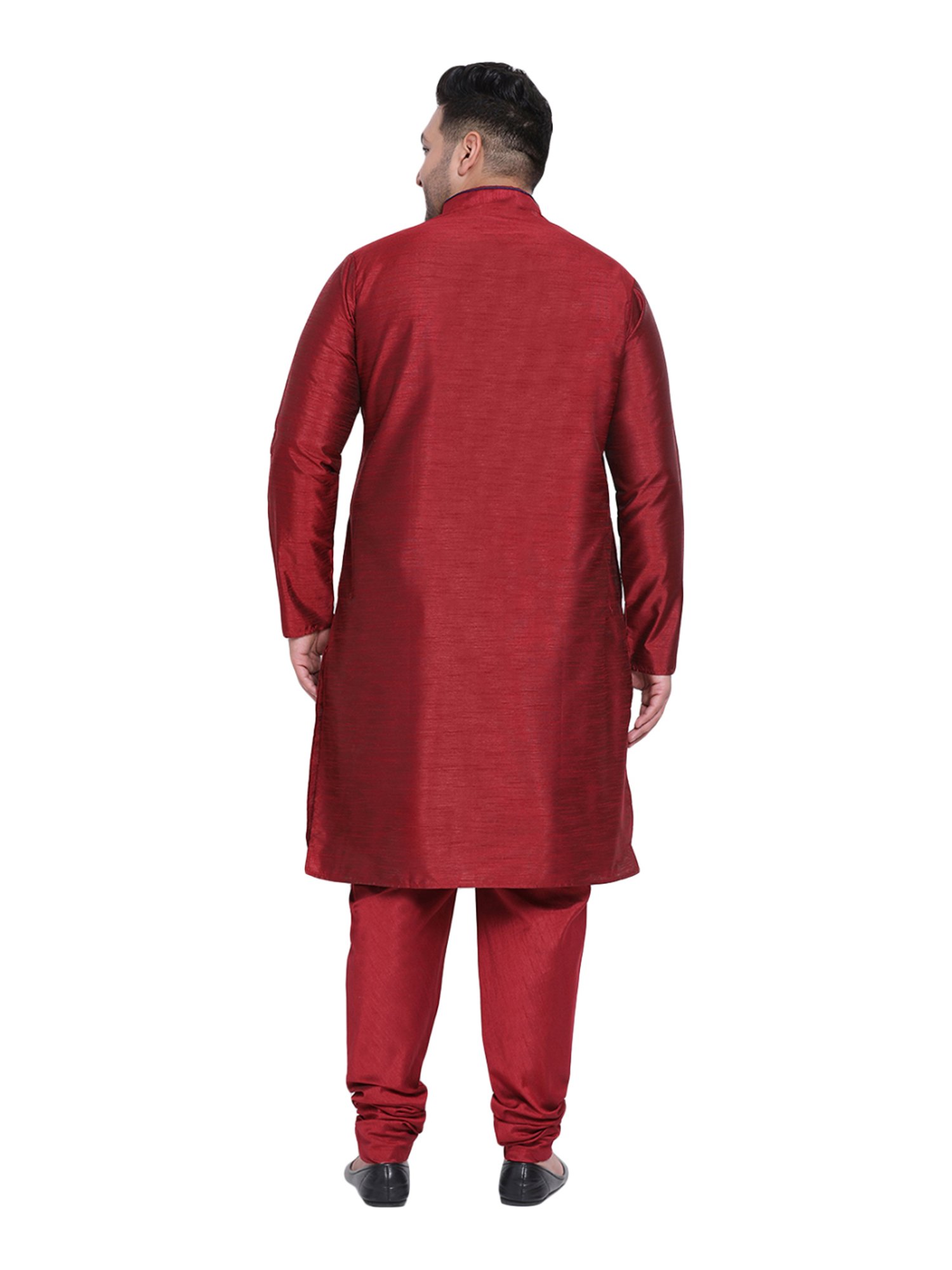 Hangup Maroon Regular Fit Kurta Bottom Set