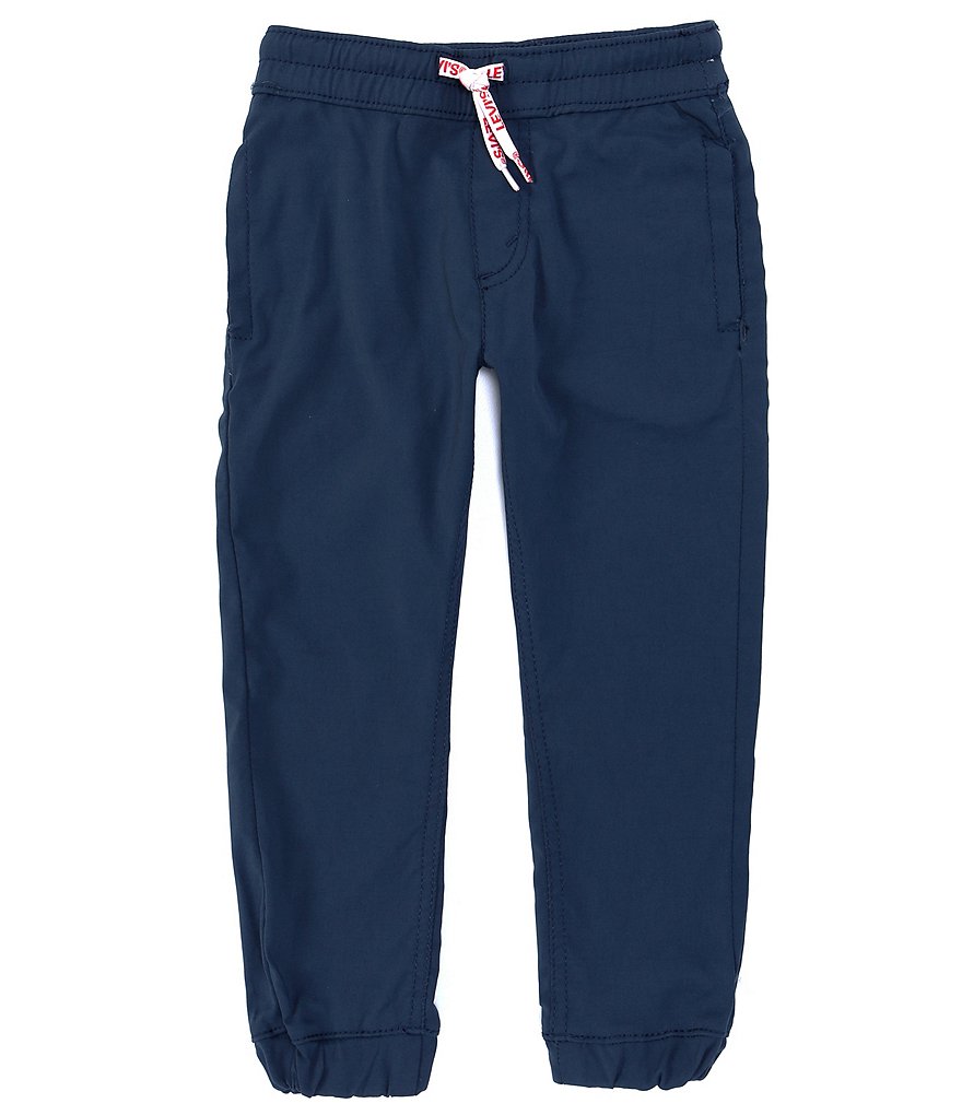 First Wave Little Boys 2T-7 Marled French Terry Jogger Pants