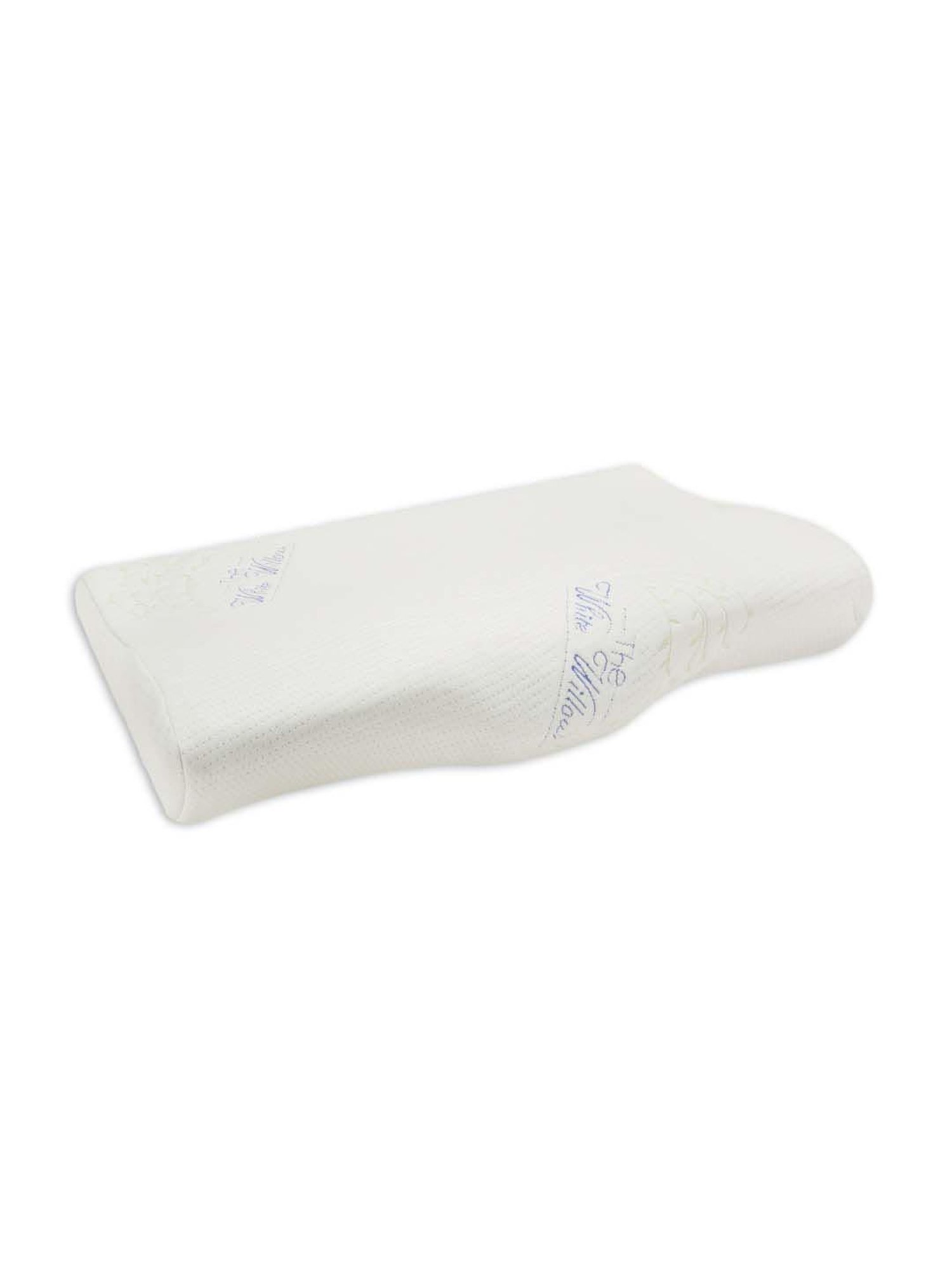 The White Willow Orthopaedic Memory Foam Contour Pillow - Set of 1