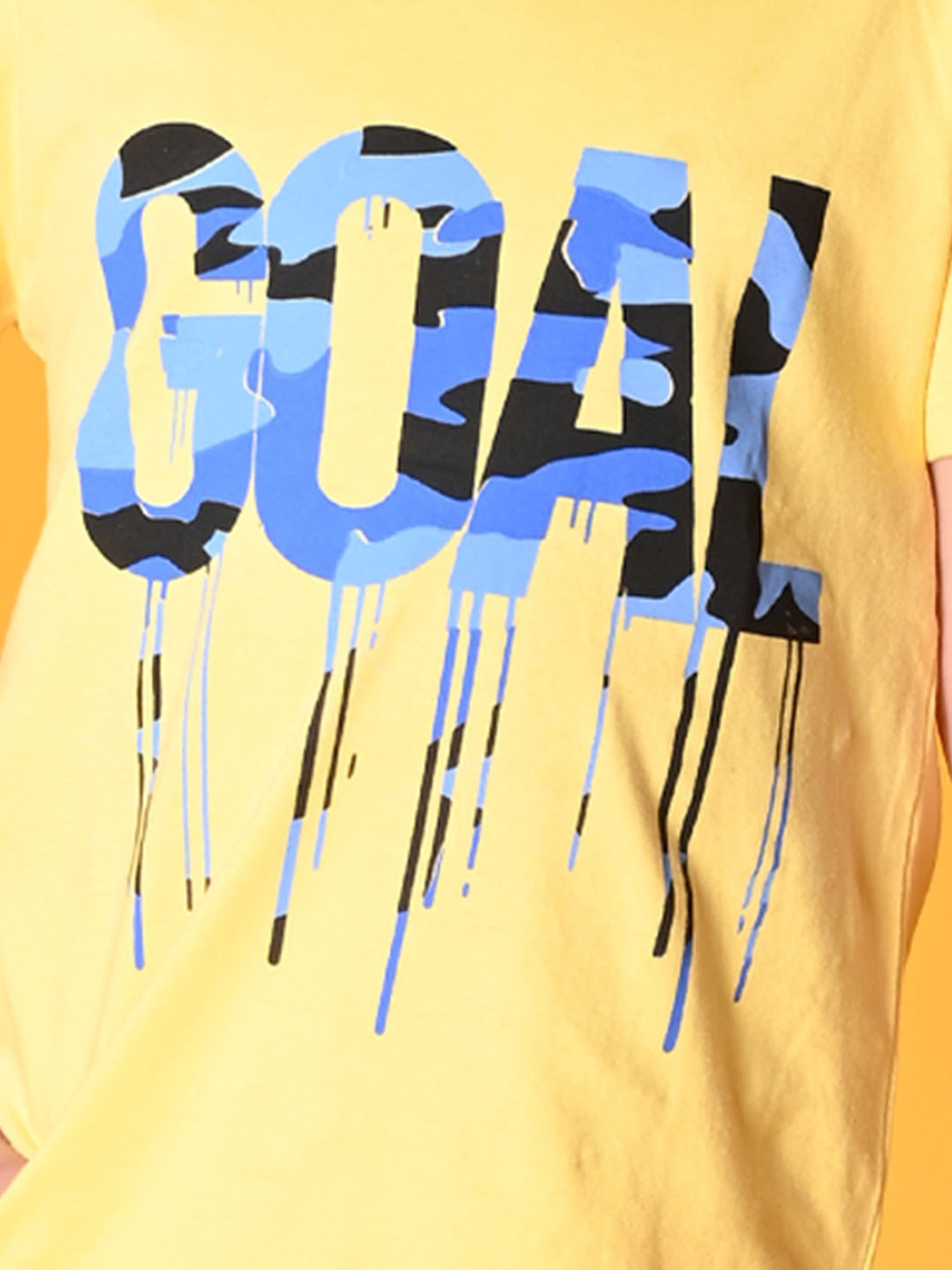 GJ baby Green & White Cotton Camouflage Full Sleeves T-Shirt Set