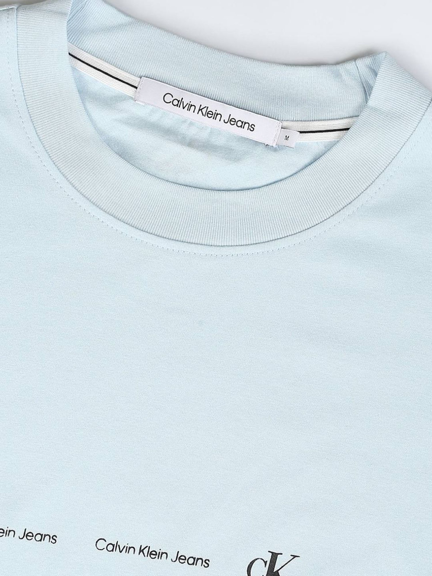 Calvin klein Jeans Keepsake Blue Logo Regular Fit T-Shirt