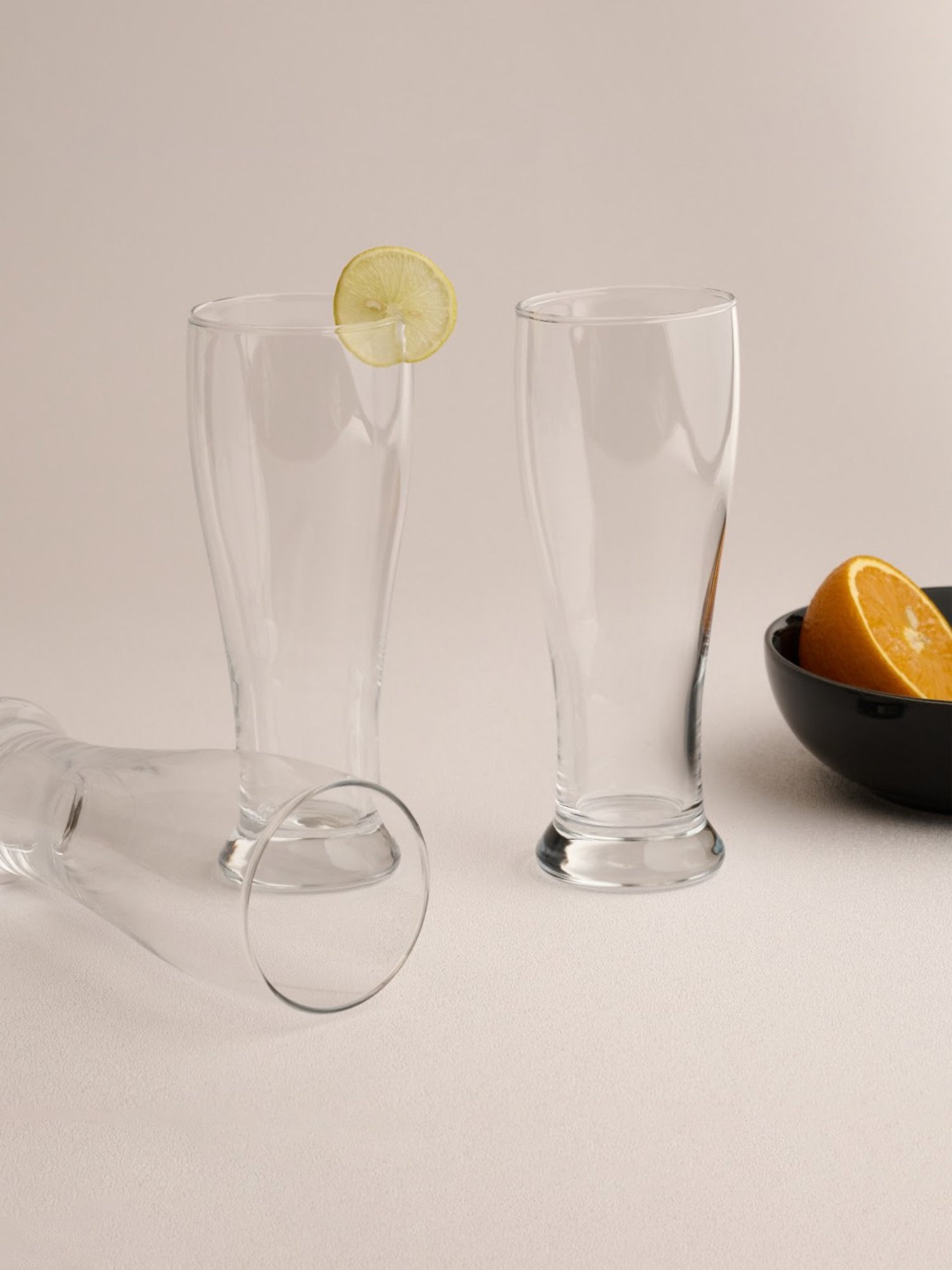 BlackCarrot Beer Glass Set of 6