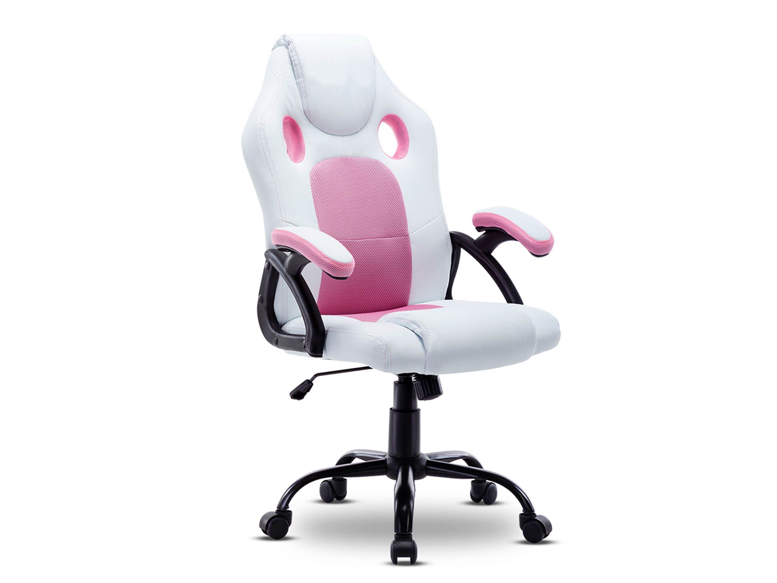 Volans Breathable Mesh Gaming Chair,Ergonomic Racing Office Computer Game Chair-Swivel Rocker E-Sports Chair with Adjustable Backrest and Seat Height,Dark Grey