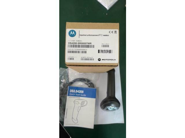 Symbol DS4208 Series barcode scanner DS4208-SR Handheld 2D Omnidirectional Barcode Scanner/Imager with USB Cable DS4208-SR00007WR Kit