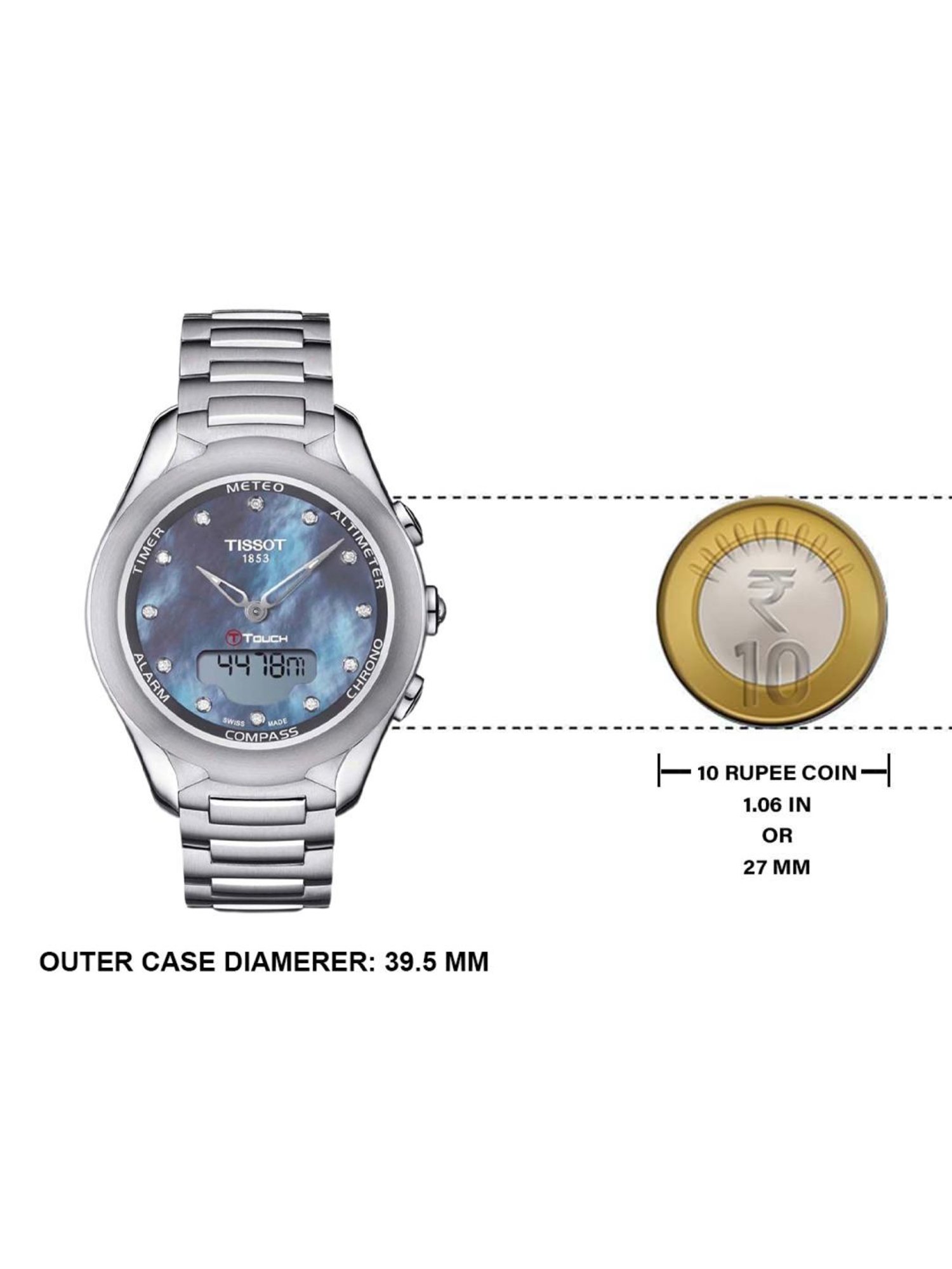 TISSOT T-Touch Lady Solar T0752201110601