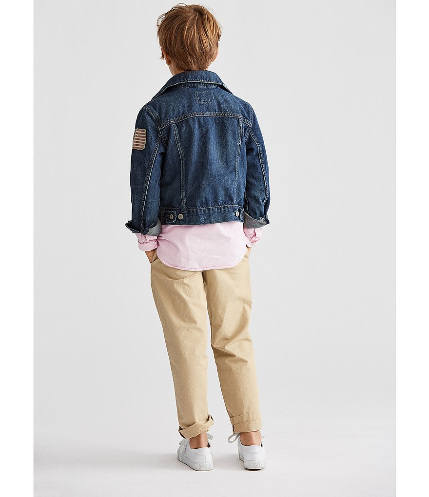 First Wave Little Boys 2T-7 Sherpa Collar Bomber Jacket