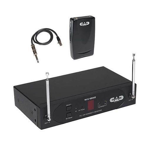 CAD Audio - WX1600G - CAD Audio UHF Wireless Cardioid Dynamic Handheld Microphone System - 542 MHz to 564 MHz Operating