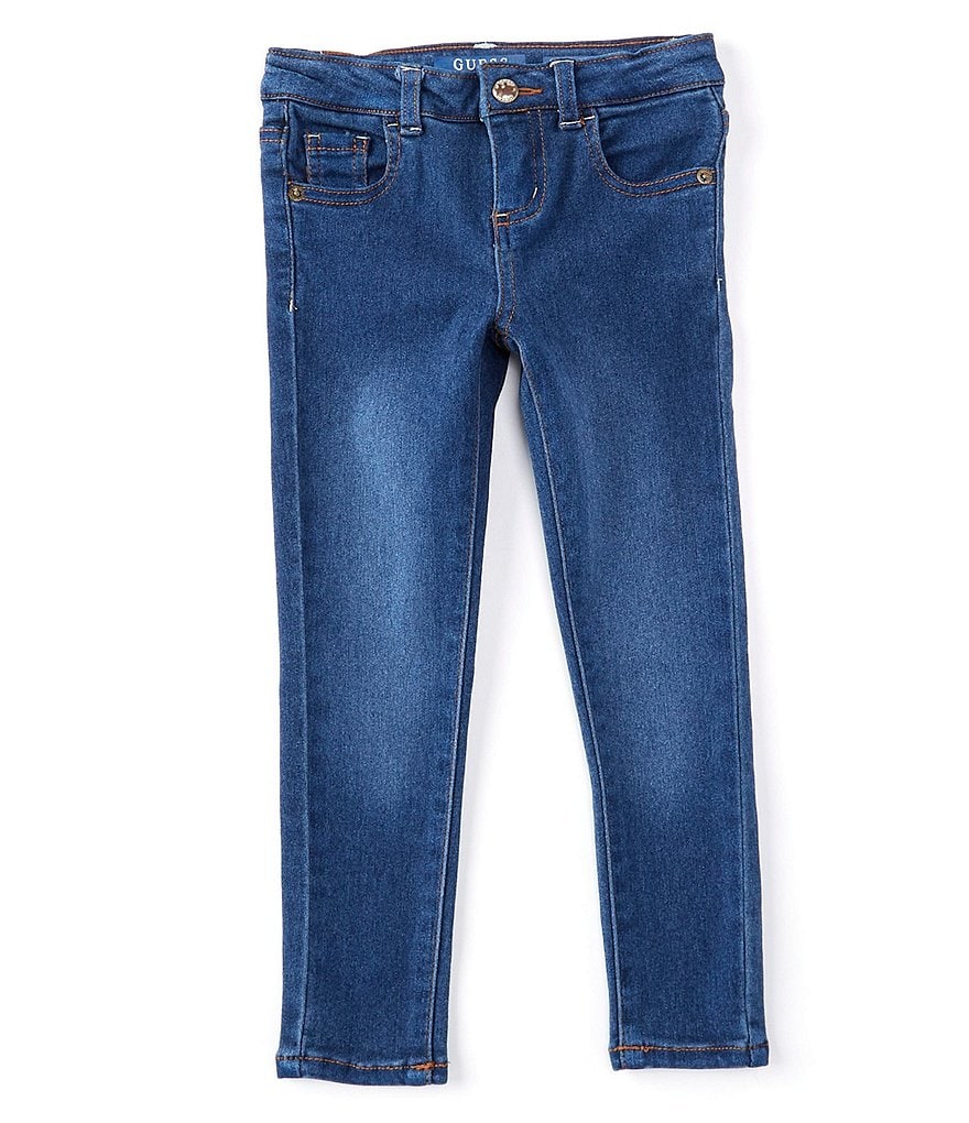 Guess Little Girls 2T-7Classic Denim Skinny Jeans