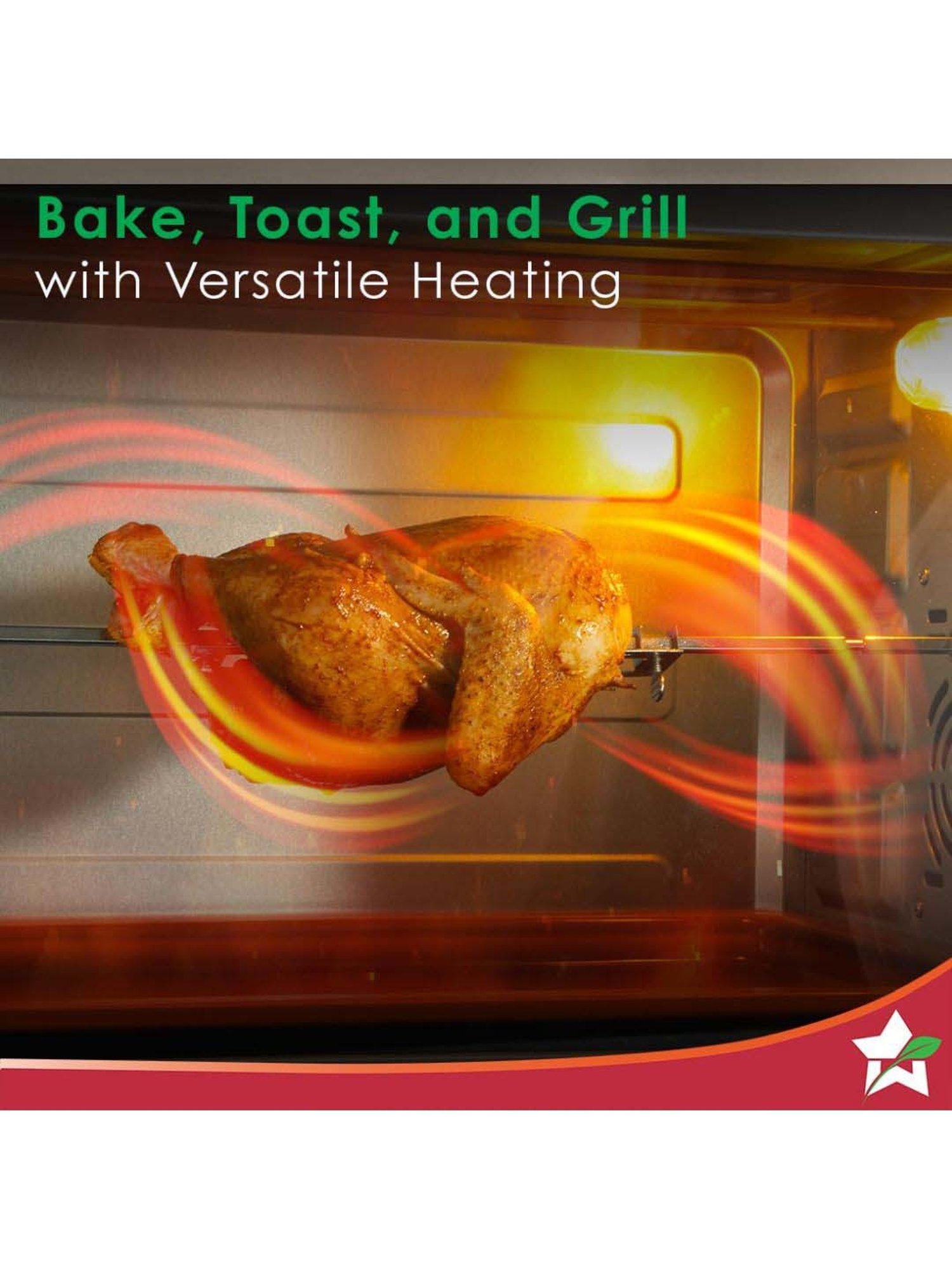 BLACK+DECKER 1280W 19L Oven Toaster Grill