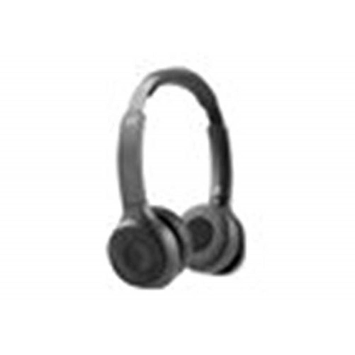 Cisco 730 Wireless Dual On-ear Headset+Stand USB-A Bundle Carbon