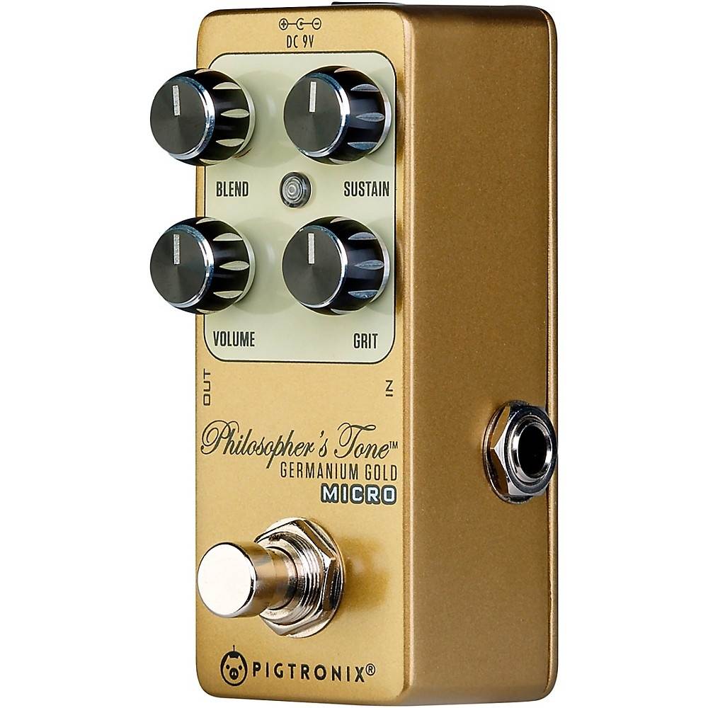 Pigtronix Germanium Gold Compressor Micro Effects Pedal