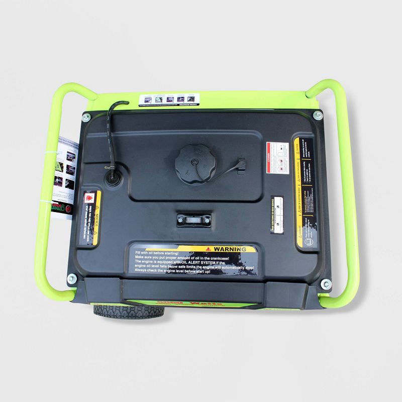 10000W Electric Start Generator Green - Green-Power