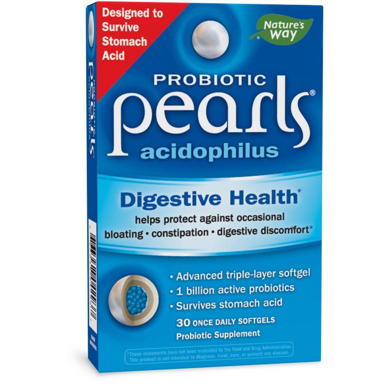 Nature's Way Pearls Acidophilus Softgel - 30ct