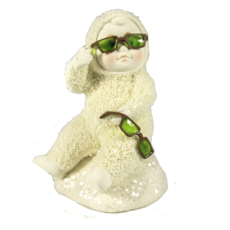 Dept 56 Snowbabies 3.75" Ready For The Shine Sunshine Sunglasses  -  Decorative Figurines