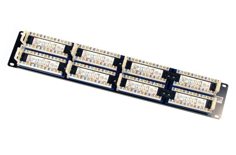 TRENDnet 48-Port CAT 5e RJ-45 UTP 19" Rack Mount Patch Panels