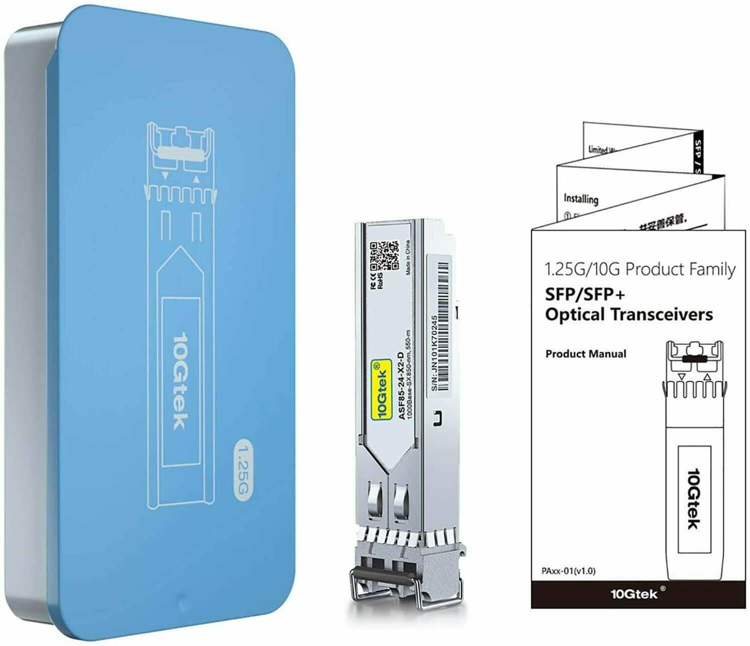 com 100BASELX SFP Transceiver Module 100 Mbps 10 km MSA Compliant Fiber SFP SFP100BLXST