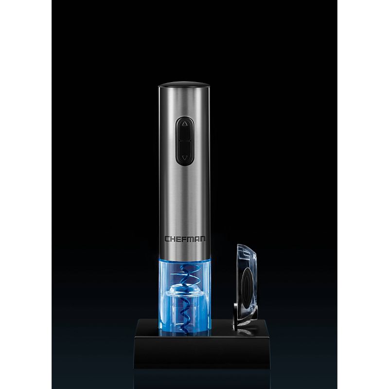 Chefman Stainless Steel Electric Wine Opener