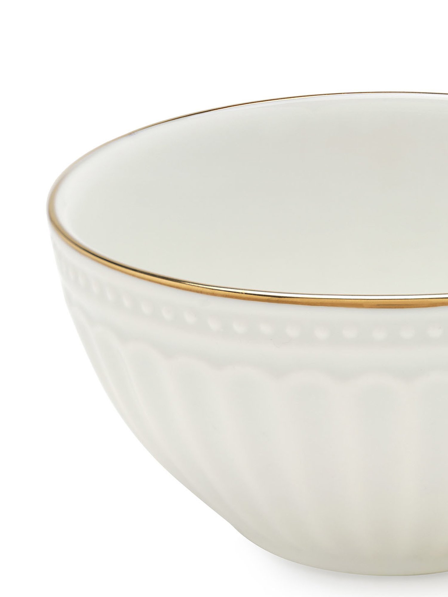 Pure Home and Living White Ceramic Small Bowls