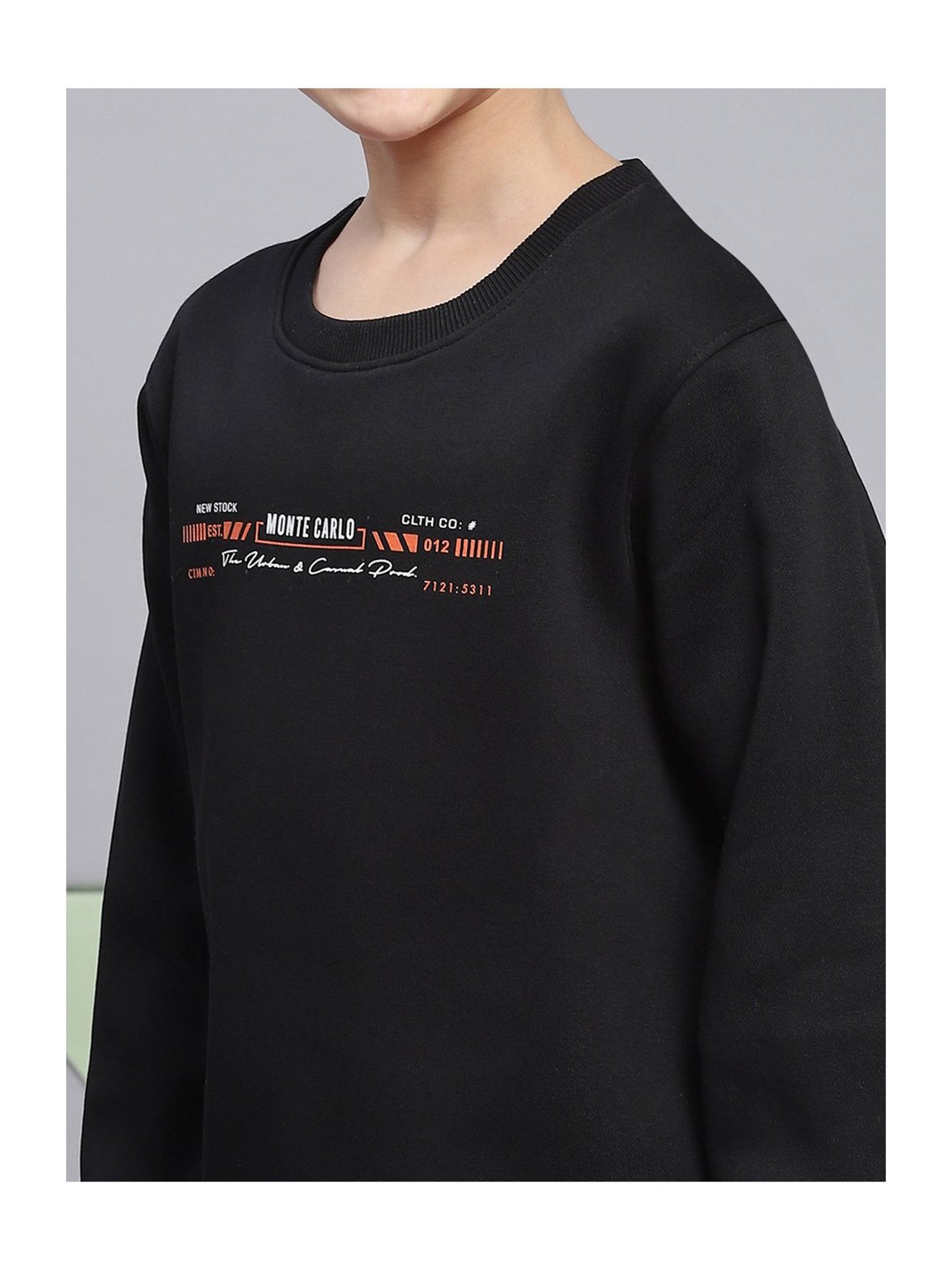 Mothercare Kids Navy Embellished Full Sleeves Sweatshirt