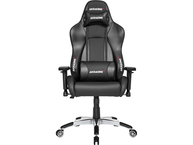 AKRacing Masters Series Premium Gaming Chair, 4D Adjustable Armrests, 180 Degrees Recline - Carbon Black (AK-PREMIUM-CB)