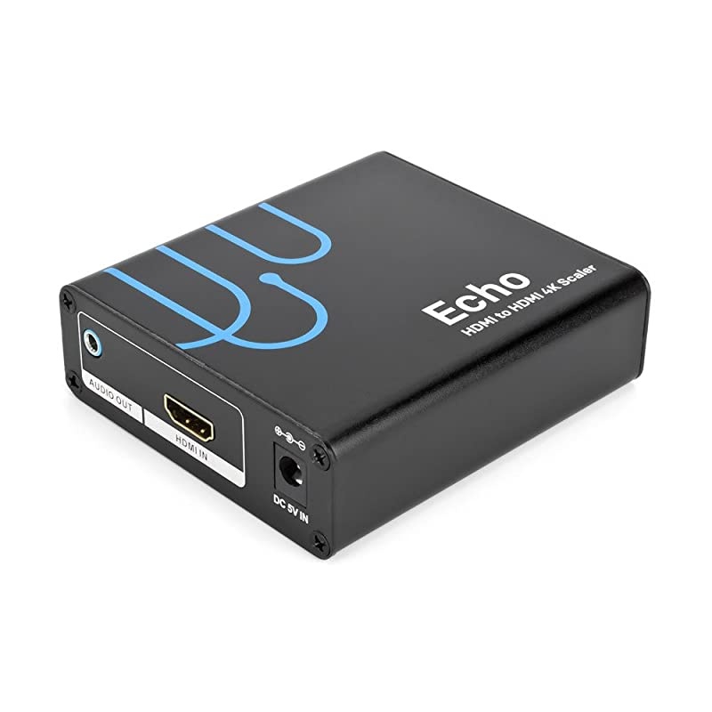 Echo V2 HDMI to HDMI Upscaler / Downscaler, Pick your output resolution 1080p, 720p, 4K@30Hz