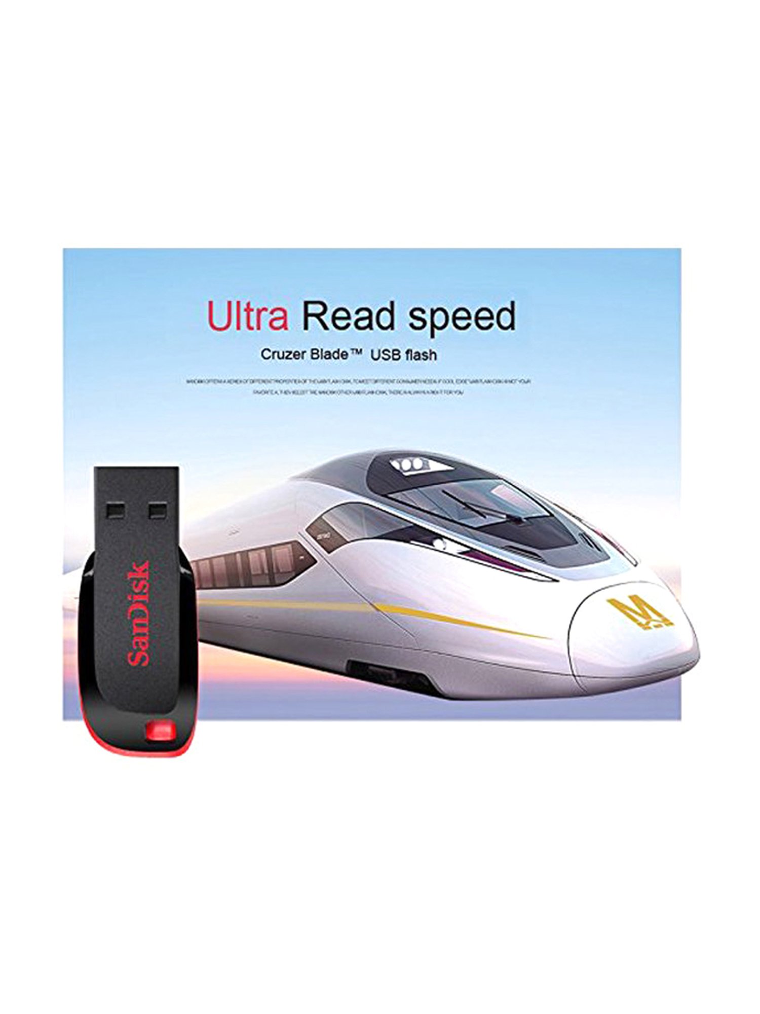 SanDisk Cruzer Blade CZ50 64 GB USB Flash Drive Black (Pack of 10)