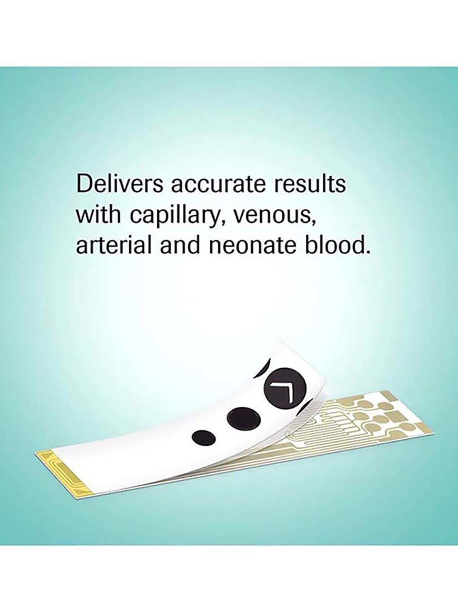 Accu Chek Instant Blood Glucose Test Strip - 25 Piece (White)