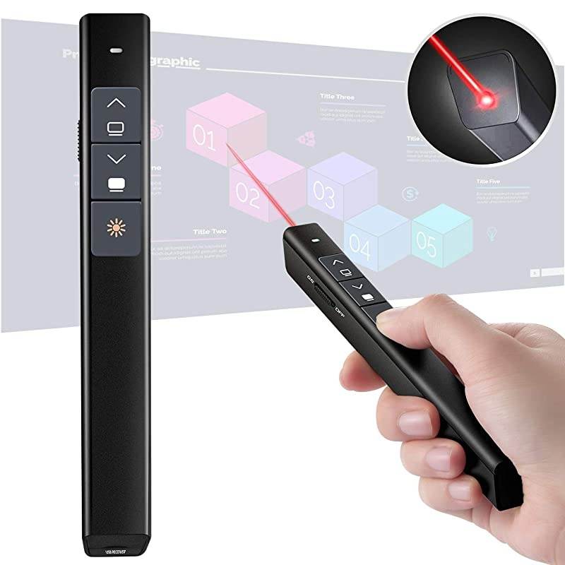 Wireless Presenter Remote Laser Pointer for Cats 24GHz Presentation Clicker PPT PowerPoint Clicker Presentation Pointer Cat Laser Toy