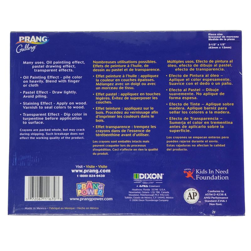 Sketcho Oil Pastel Crayons 24ct - Prang