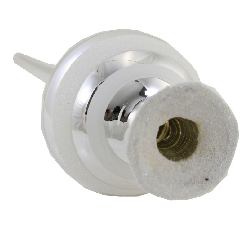 Inge Glas 13.0" Christmas Stripes Finial Tree Topper Christmas  -  Tree Toppers