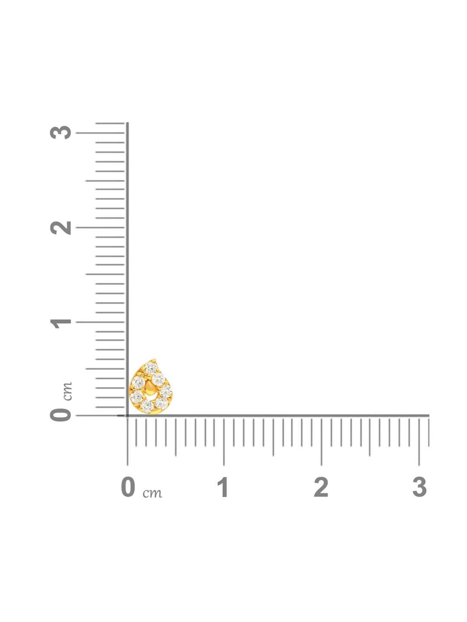 CKC Opulent Multi-Tiered Gold Jhumka Eardrops