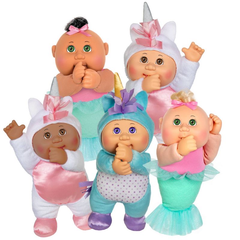 Cabbage Patch Kids Collectible Cutie Helpers Fantasy - Coral Mermaid