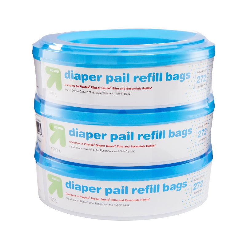 Diaper Pail Refill Bags - 3pk - up & up™