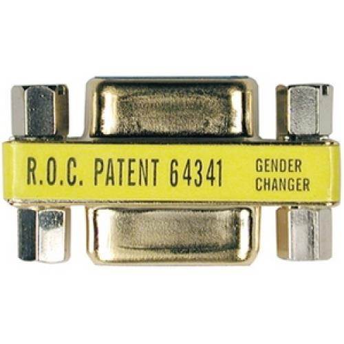 Tripp Lite P152-000 Compact Gold Gender Changer DB9M/M