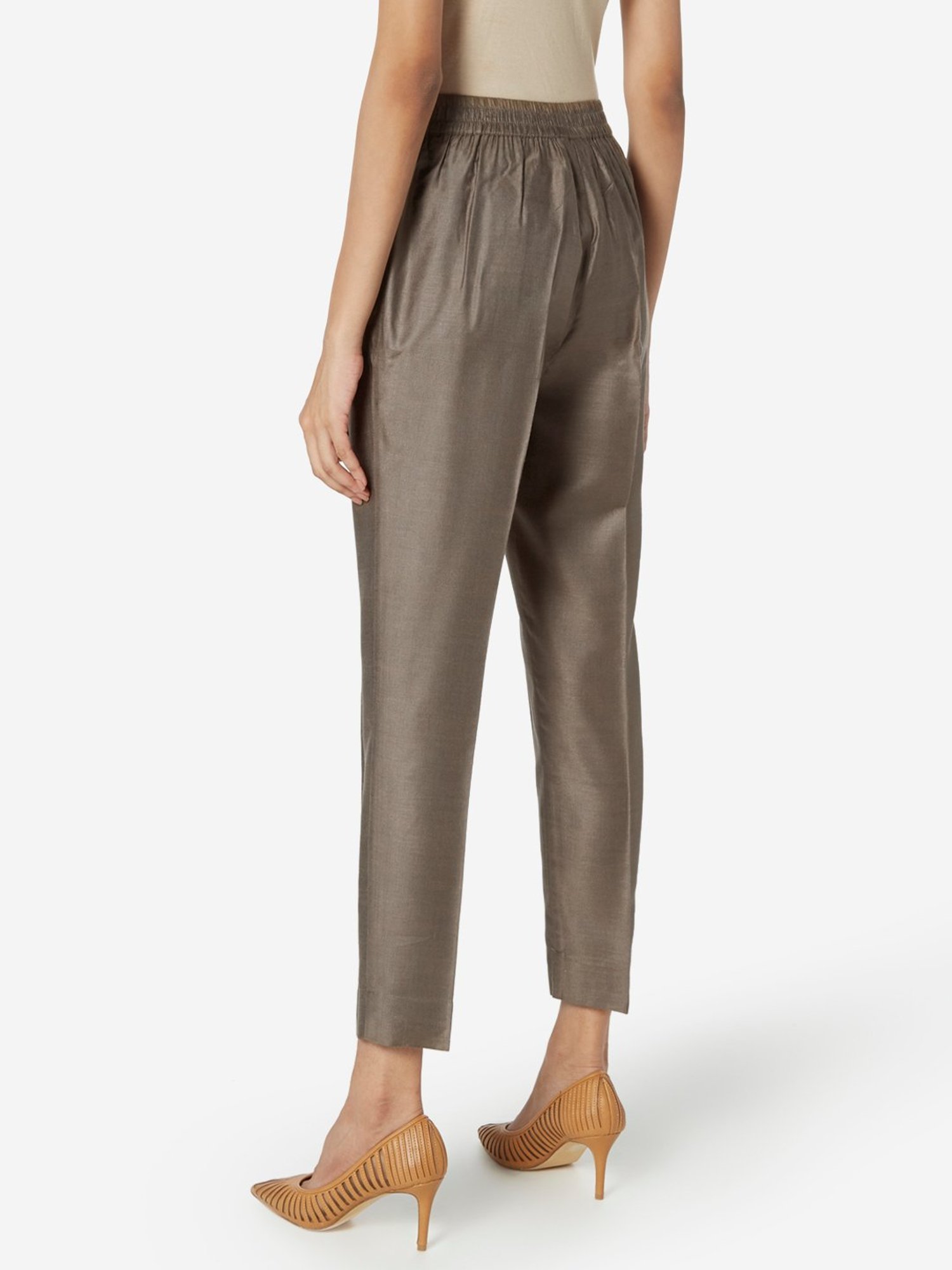 Zuba by Westside Dark Grey Ethnic Pants