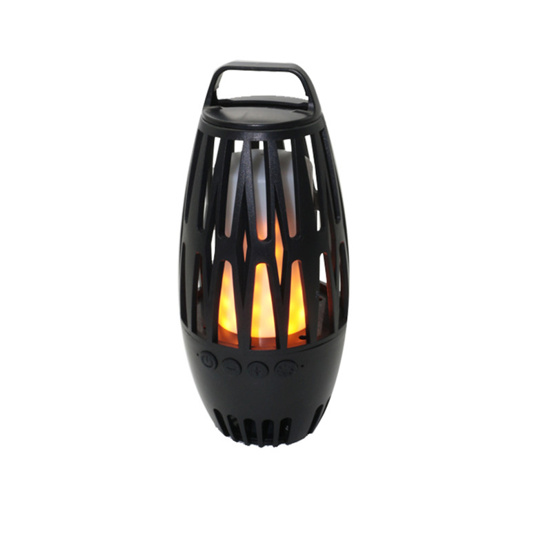 KuWfi JT2580 Outdoor protable light speakers bluetooth stereo speakers such as flame-like LED effect