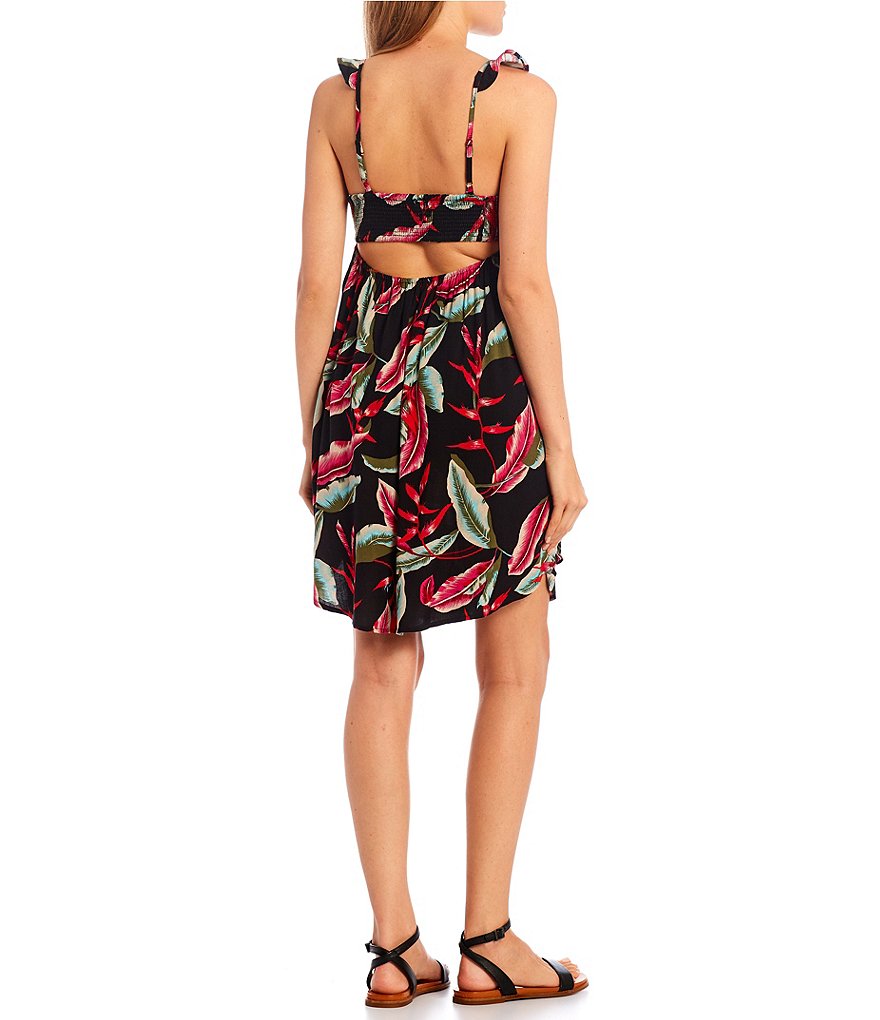 Volcom In Tha Tropics Sleeveless Minidress