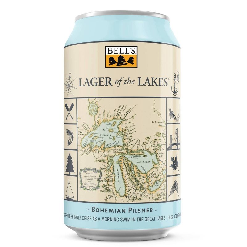 Bell's Lager of the Lakes Bohemian Pilsner Beer - 6pk/12 fl oz Cans