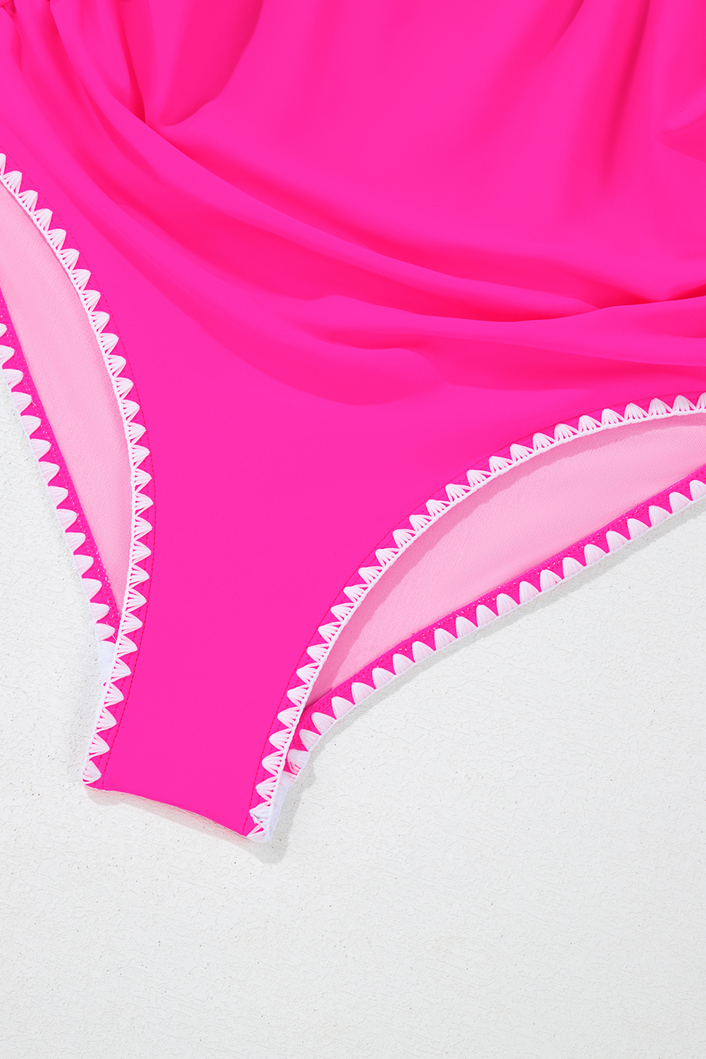 Black Plant Print Zip Front Half Sleeve One Piece Swimsuit