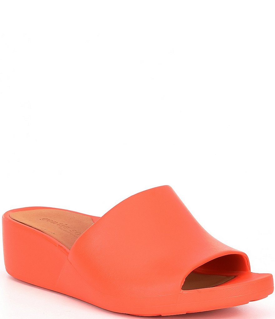 Gentle Souls Giselle EVA Wedge Slide Sandals