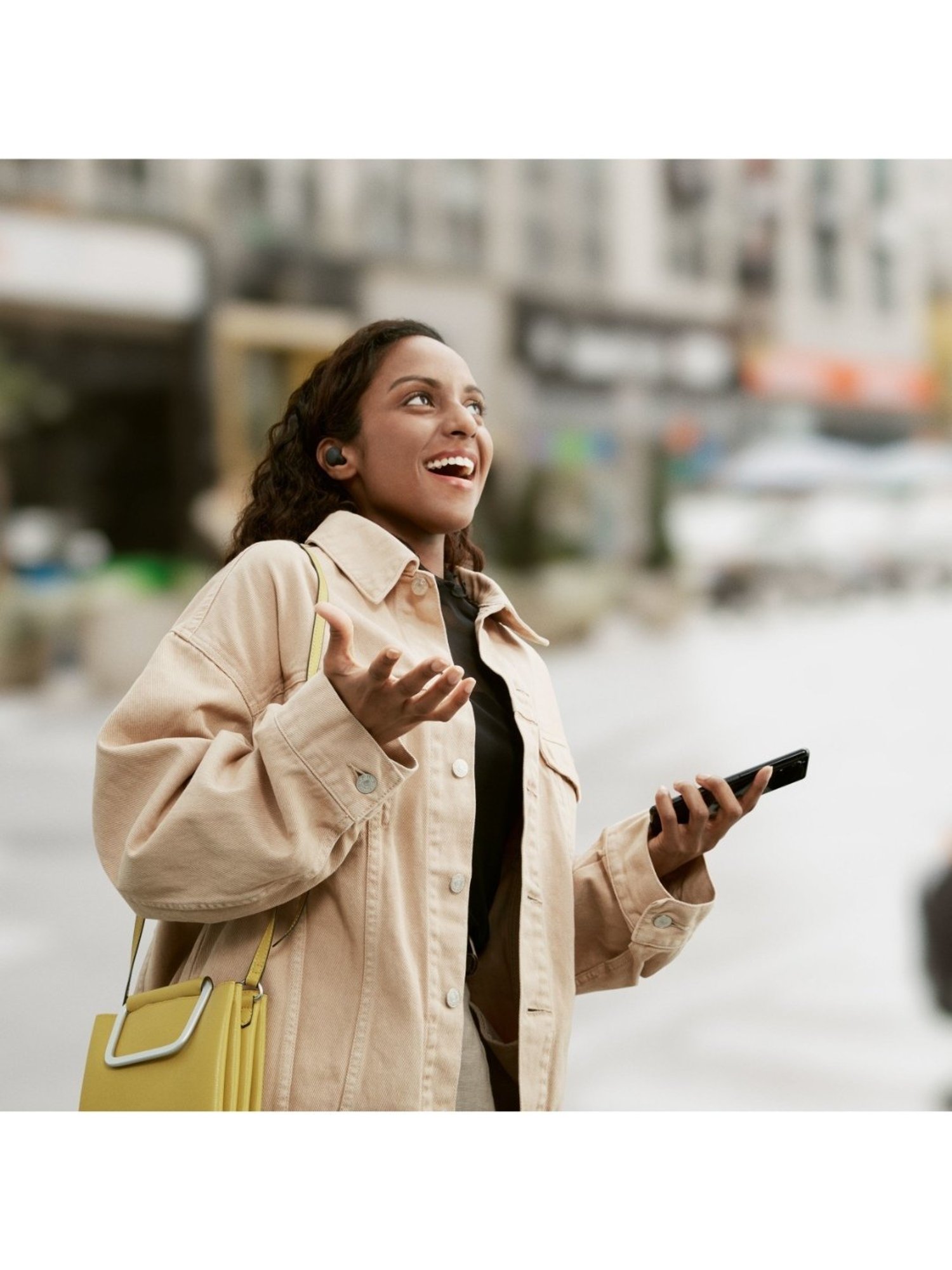 Sony WF-LS900N In Ear Bluetooth Earbuds with Noise Cancellation (Black, True Wireless)