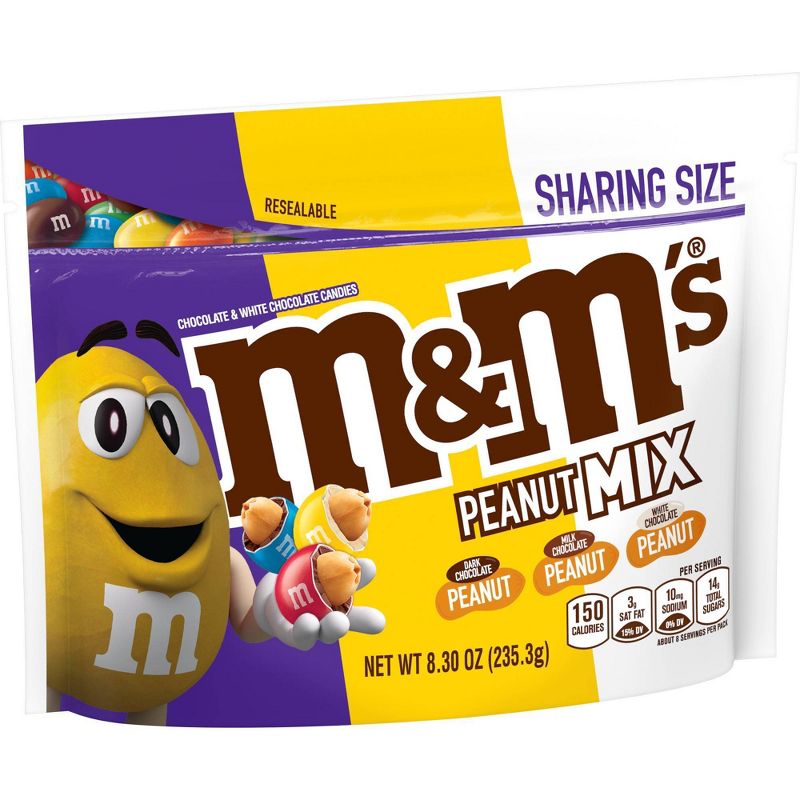 M&M's Peanut Mix Sharing Sup - 8.3oz