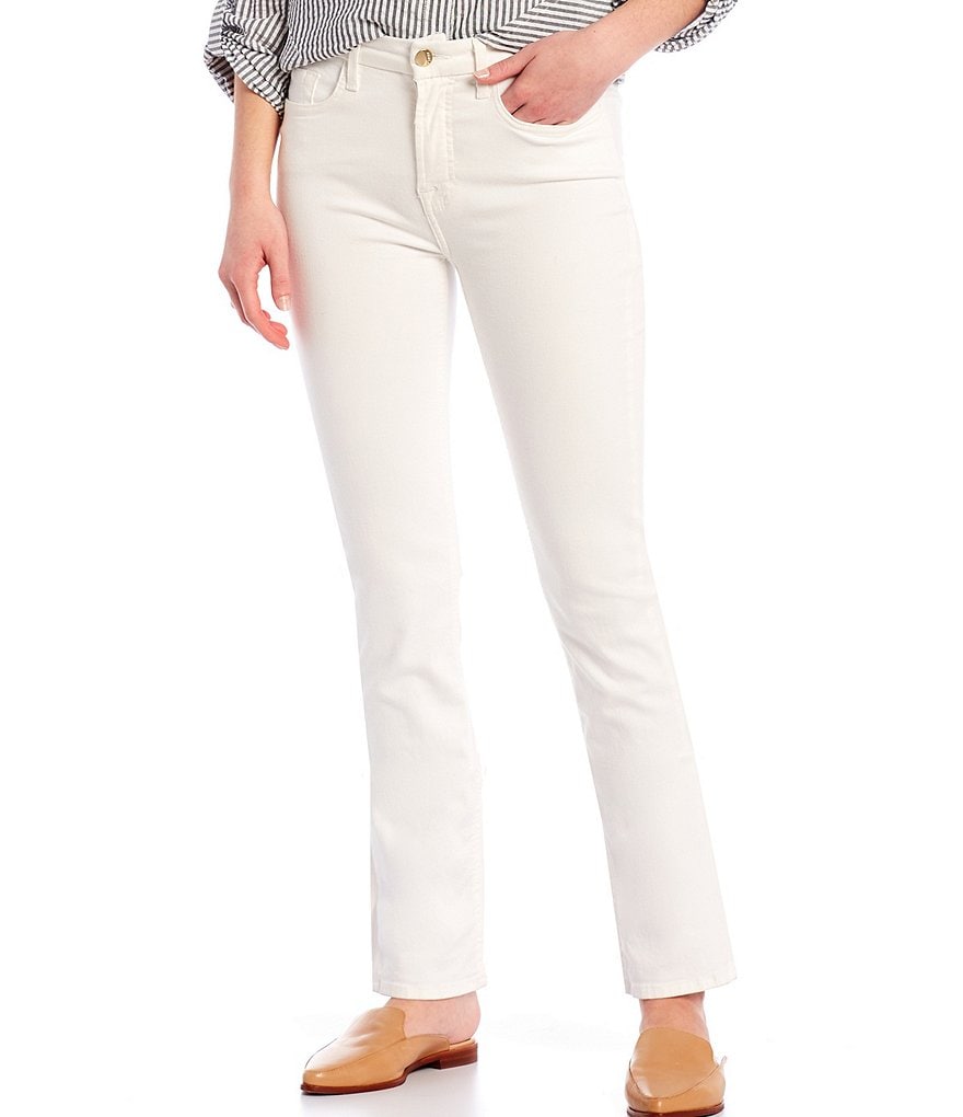 JEN7 by 7 for All Mankind Released Hem Slim Straight Leg Jeans