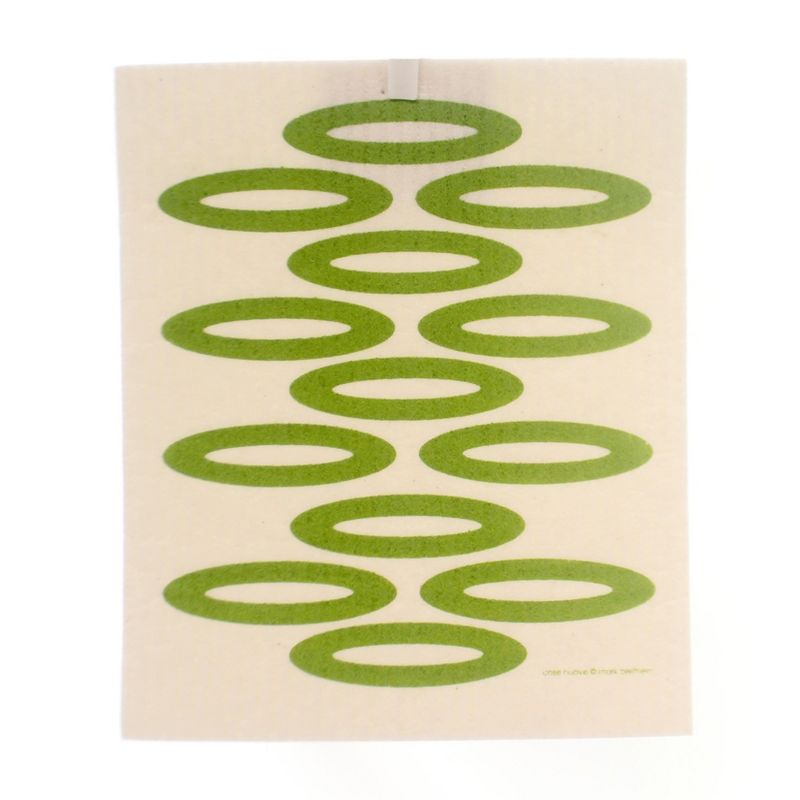 Swedish Dish Cloth Ovals Lime All Natural Towel Premier Cloth Kitchen  -  Dish Cloth