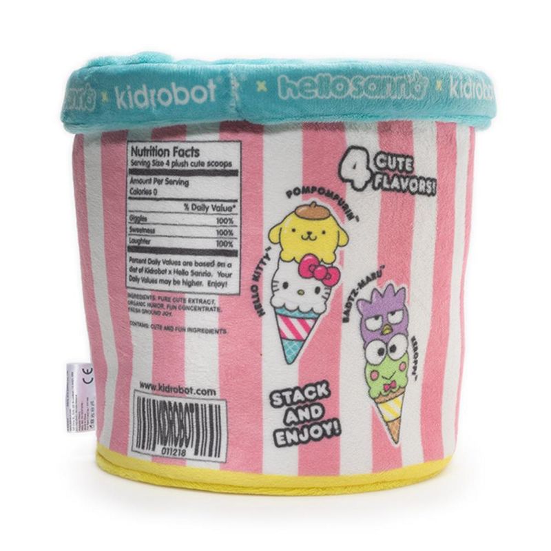 Kidrobot Hello Sanrio Medium Plush Ice Cream Scoops