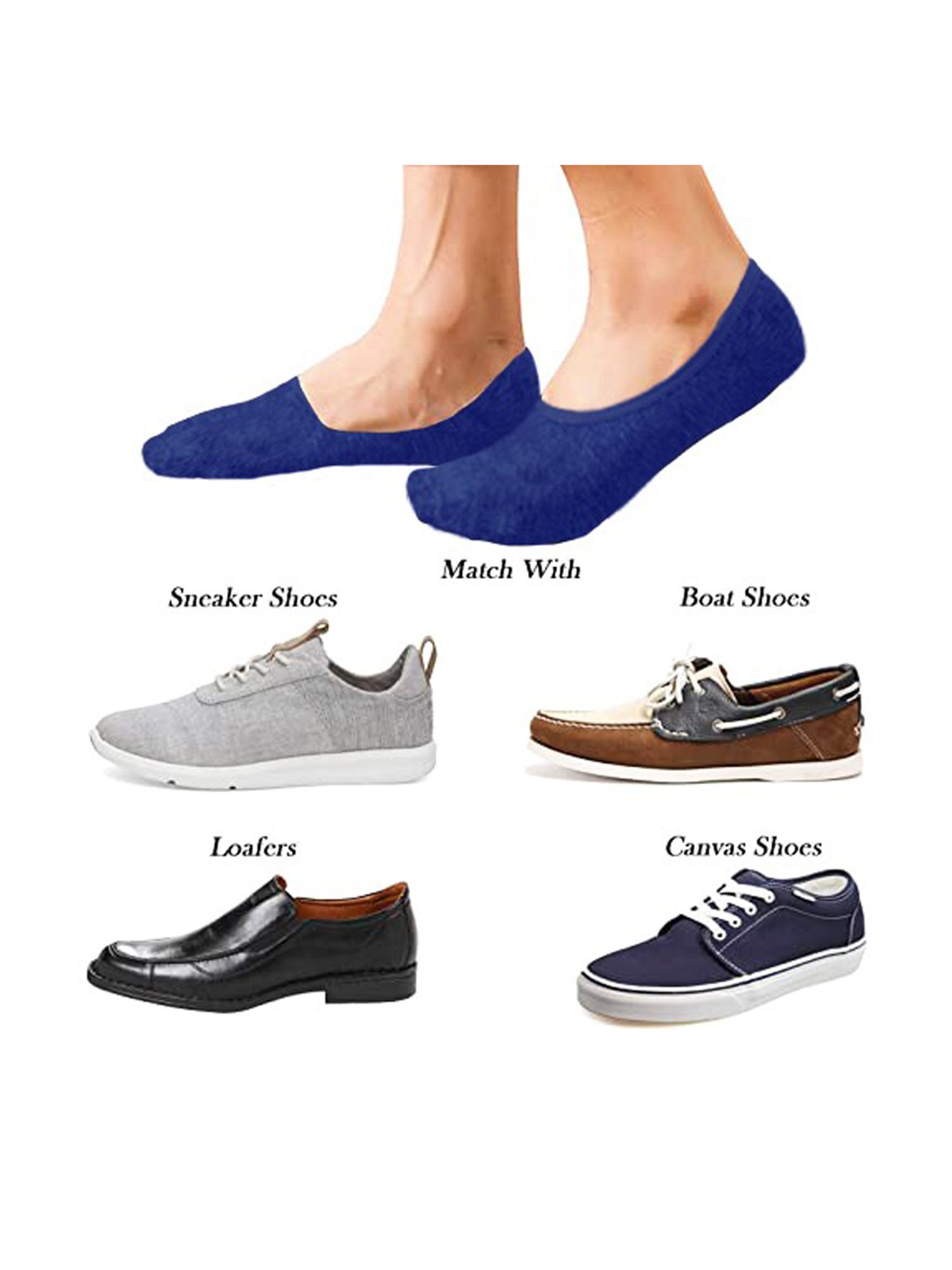 Sokker Blue Socks - Pack of 3