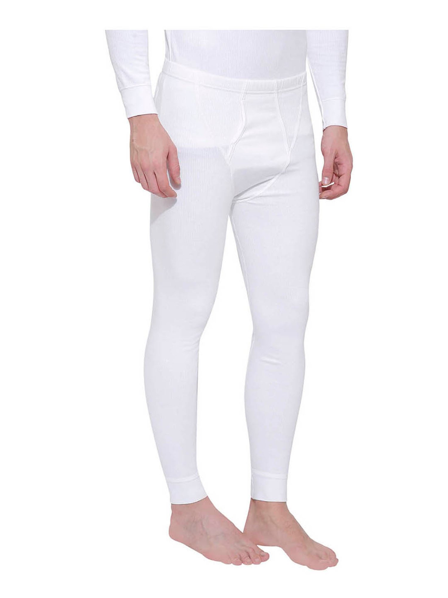 Bodycare Insider Off White Regular Fit Thermal Bottom