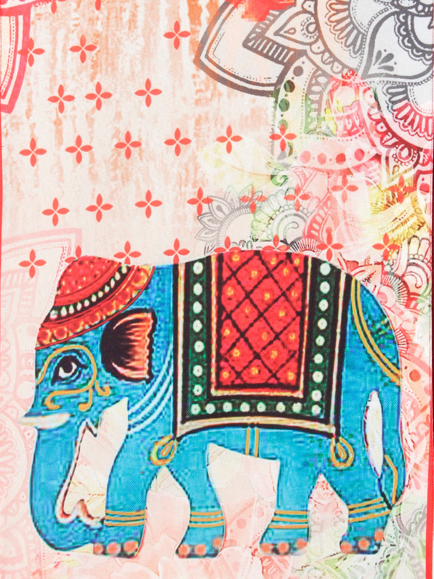 Romee Cream Polyester Ethnic Runners