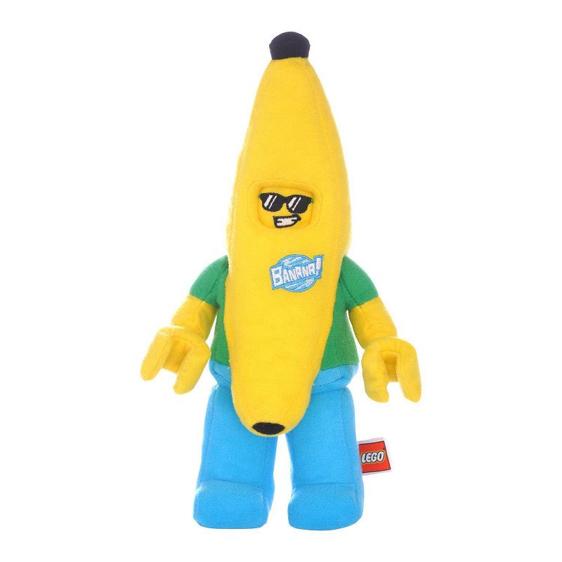The Manhattan Toy Company LEGO Minifigure Banana Guy Plush Character
